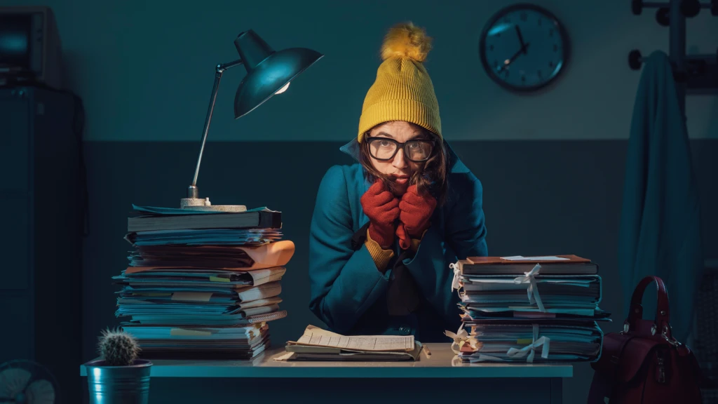 Hol szökik el az energia az irodákból?